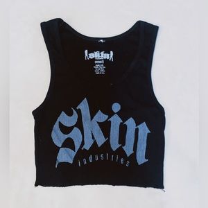 Vintage Y2K skin industries tank top